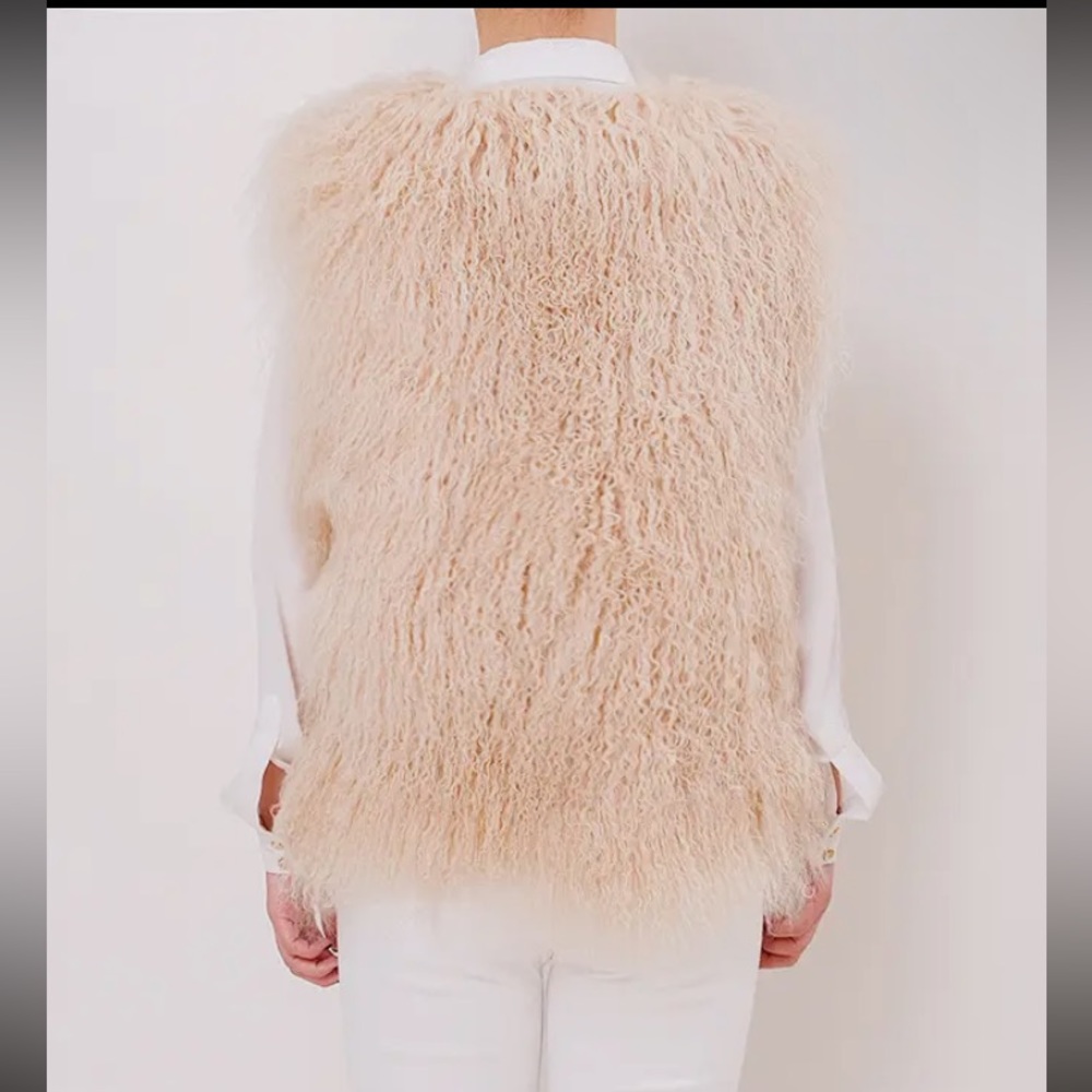 Shearling Mongolian fur - Picture 5 of 7